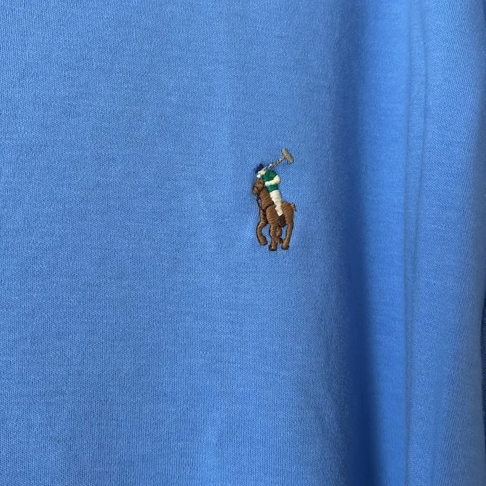 Mens POLO Ralph Lauren Polo Shirt Blue 2XB